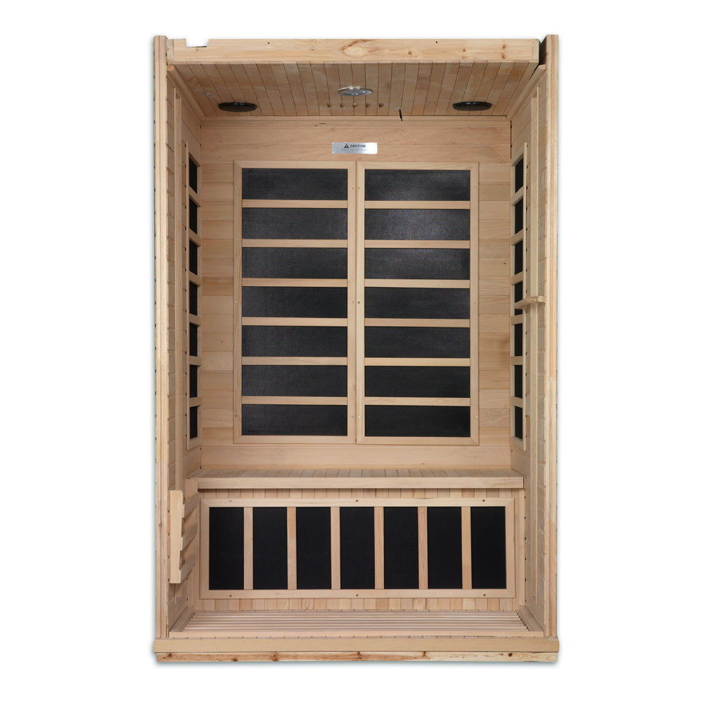 Dynamic Venice 2-Person Indoor Infrared Sauna (Low EMF)
