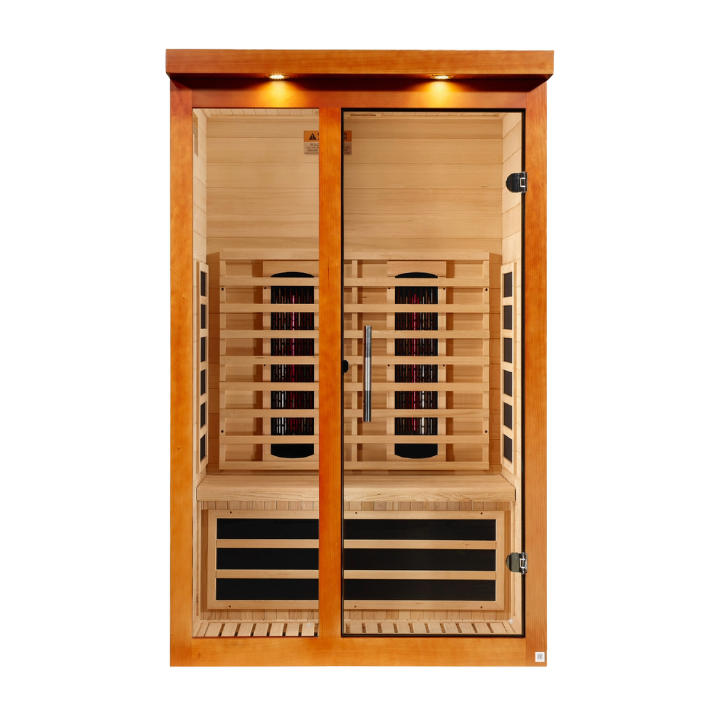 Dynamic Llumeneres 2-Person Indoor Infrared Sauna (Full Spectrum)