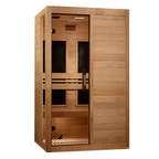 Dynamic Lucca 2-Person Indoor Infrared Sauna (Low EMF)