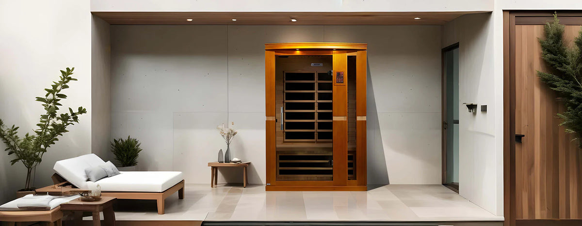 Dynamic Vittoria 2-Person Indoor Infrared Sauna (Ultra Low EMF)