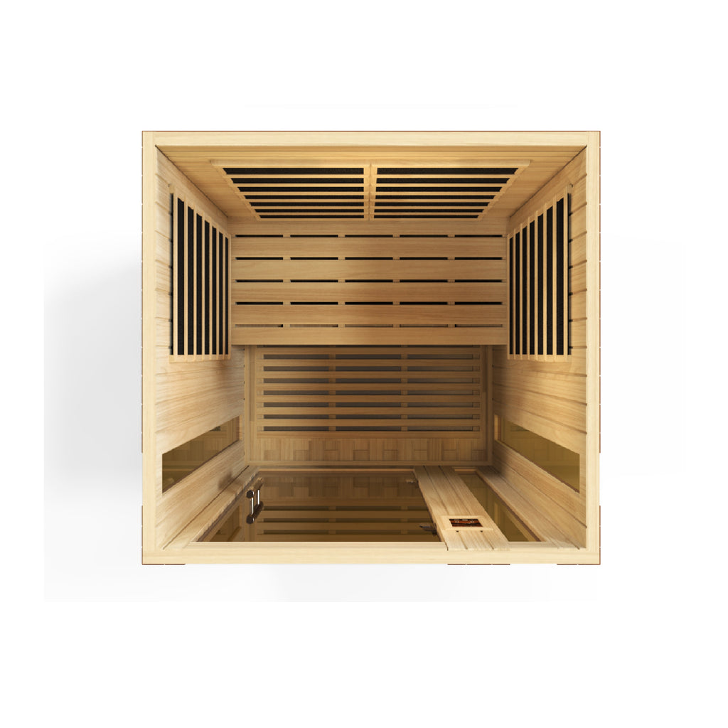 Dynamic Vittoria 2-Person Indoor Infrared Sauna (Low EMF)