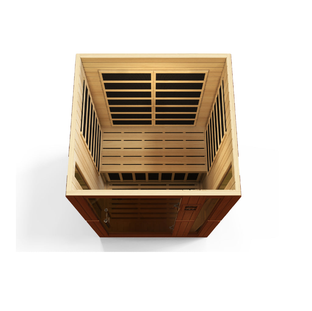 Dynamic Vittoria 2-Person Indoor Infrared Sauna (Low EMF)