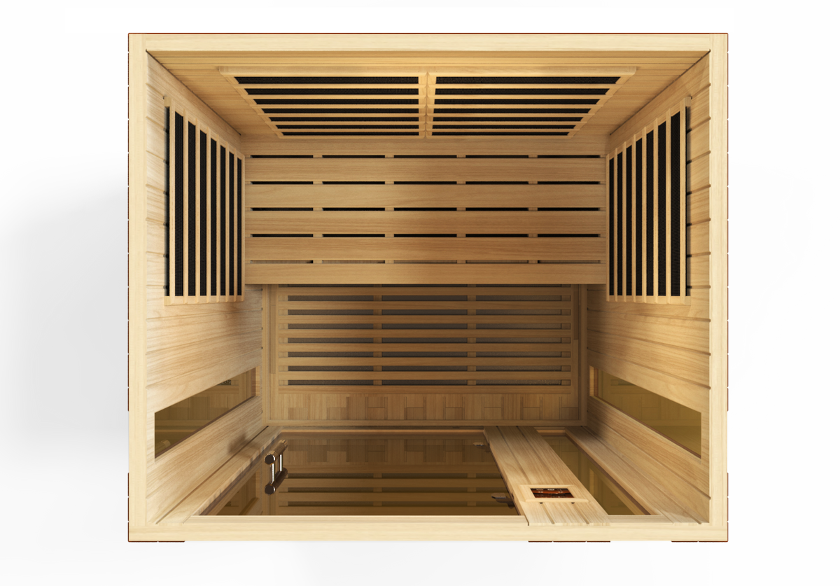 Dynamic Vittoria 2-Person Indoor Infrared Sauna (Ultra Low EMF)