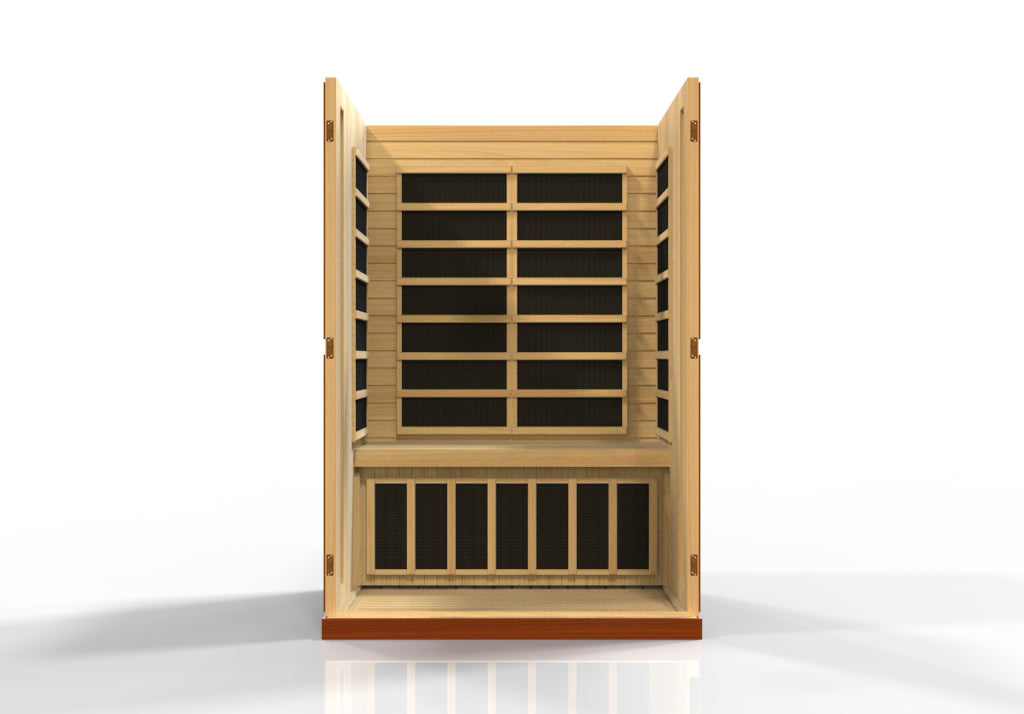 Dynamic Vittoria 2-Person Indoor Infrared Sauna (Ultra Low EMF)