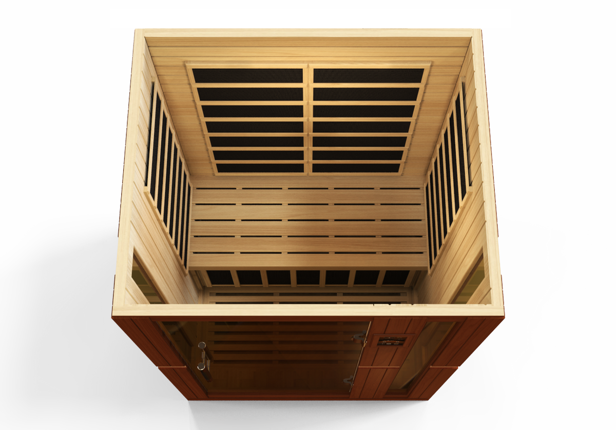 Dynamic Vittoria 2-Person Indoor Infrared Sauna (Ultra Low EMF)