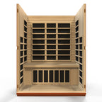 Dynamic Bellagio 3-Person Indoor Infrared Sauna (Low EMF)