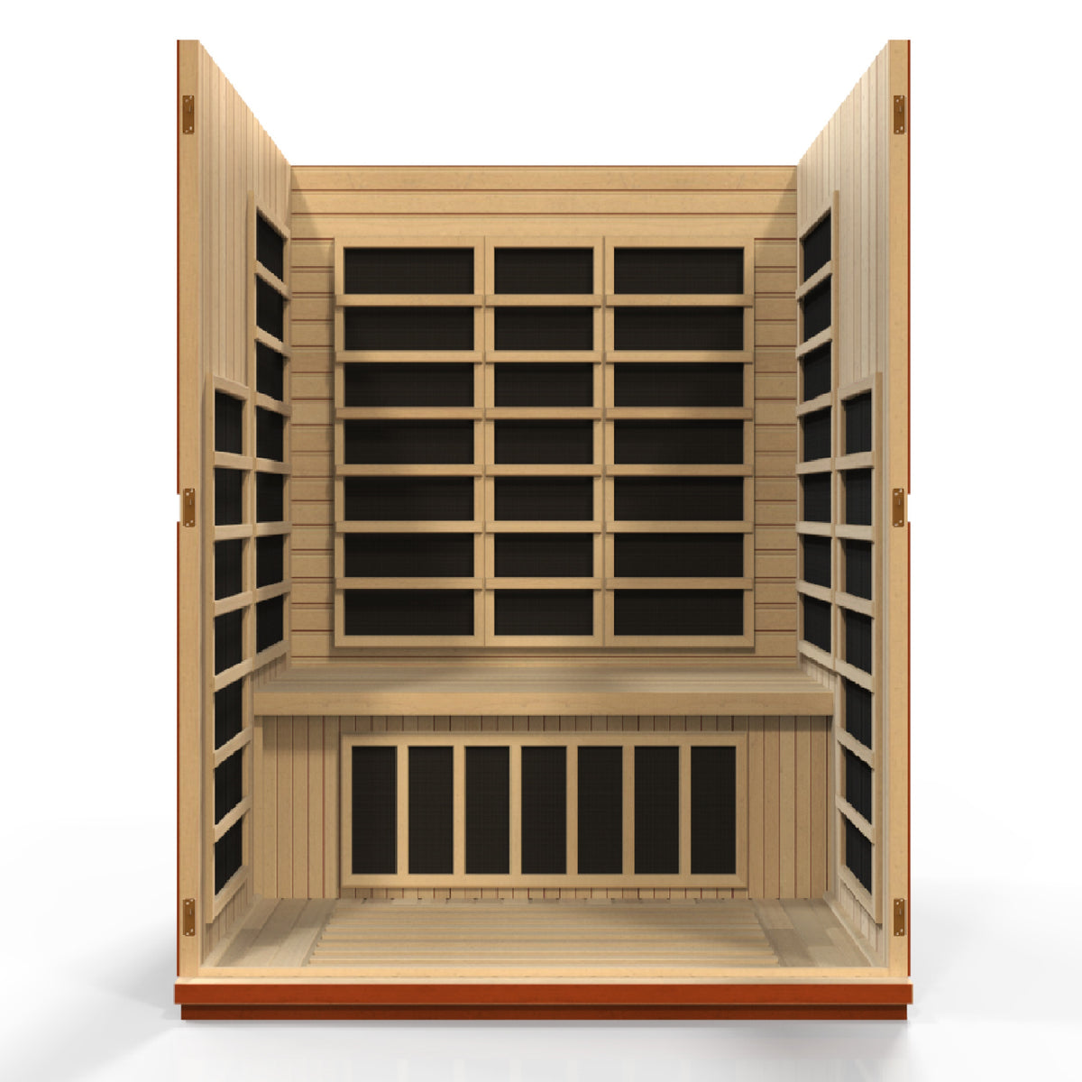 Dynamic Bellagio 3-Person Indoor Infrared Sauna (Low EMF)