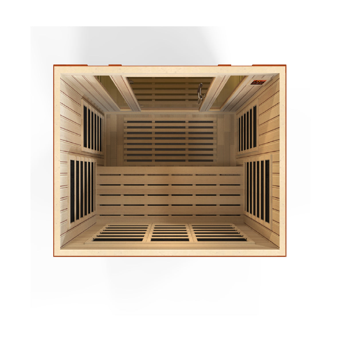 Dynamic Bellagio 3-Person Indoor Infrared Sauna (Low EMF)
