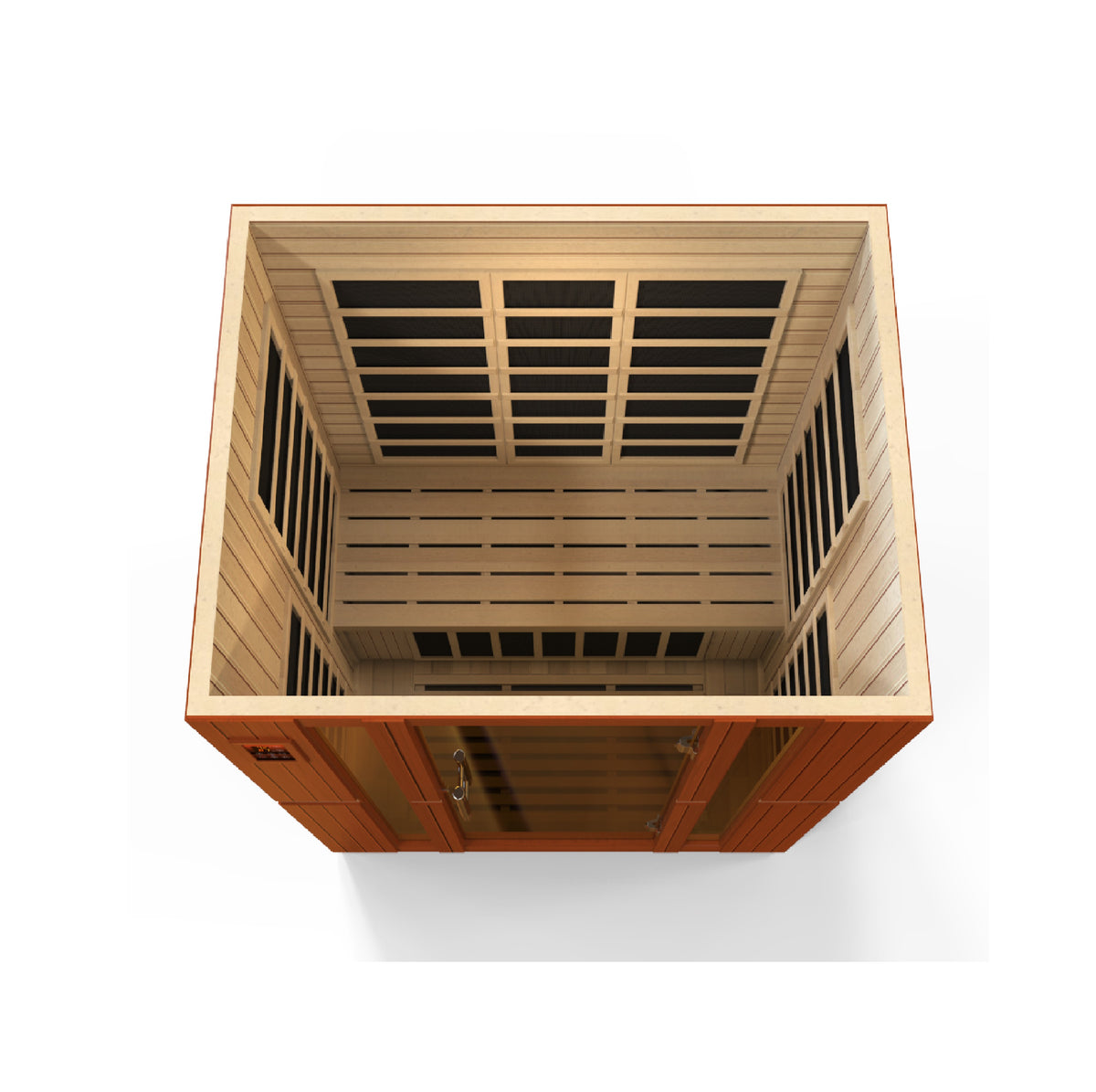 Dynamic Bellagio 3-Person Indoor Infrared Sauna (Low EMF)