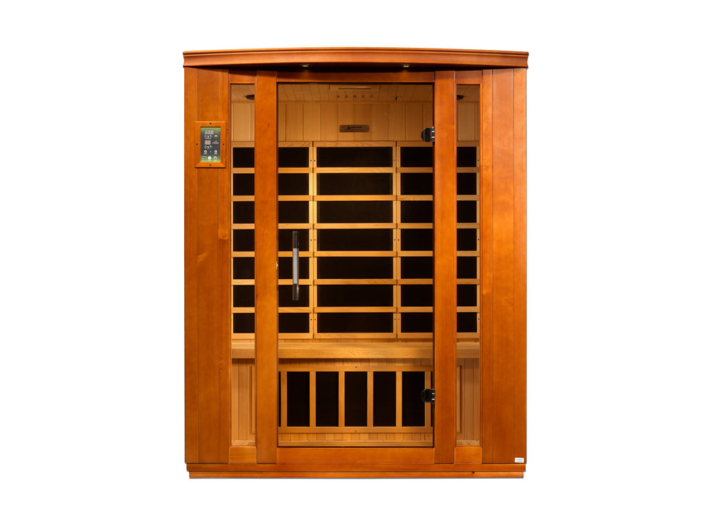 Dynamic Bellagio 3-Person Indoor Infrared Sauna (Low EMF)