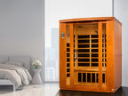 Dynamic Bellagio 3-Person Indoor Infrared Sauna (Low EMF)