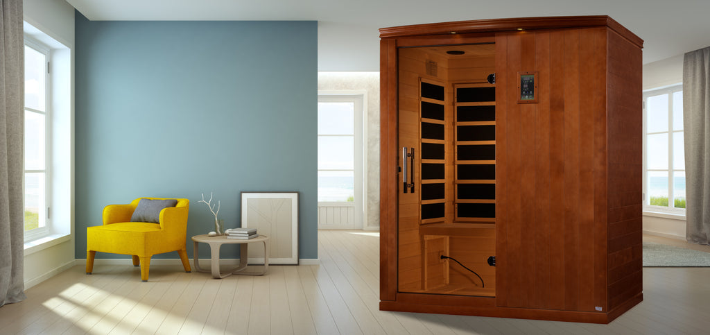 Dynamic Madrid Limited Elite 3-Person Indoor Far Infrared Sauna (Ultra Low EMF)