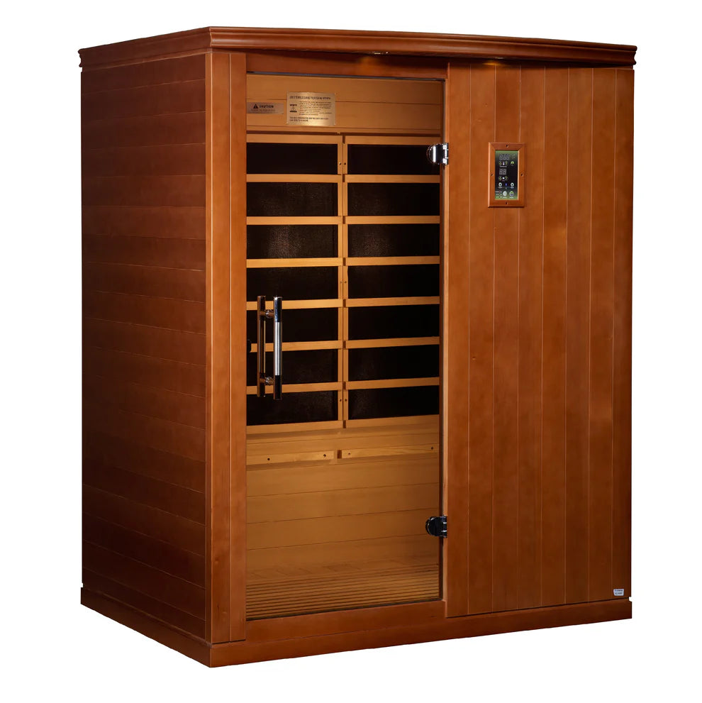 Dynamic Madrid Limited Elite 3-Person Indoor Far Infrared Sauna (Ultra Low EMF)