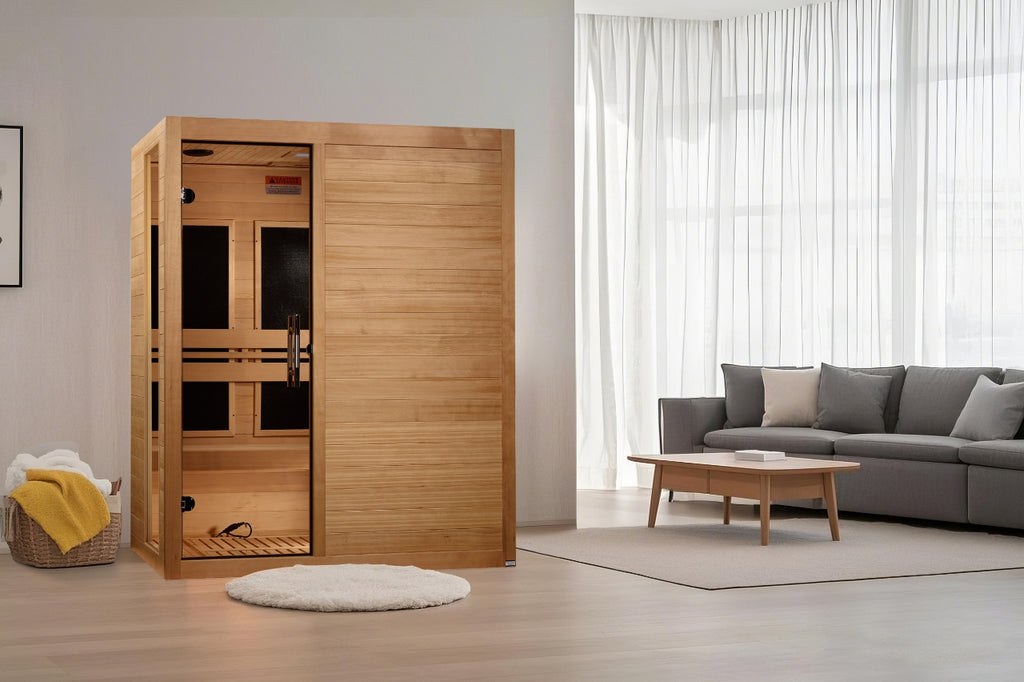 Dynamic Toscana 3-Person Indoor Infrared Sauna (Low EMF)