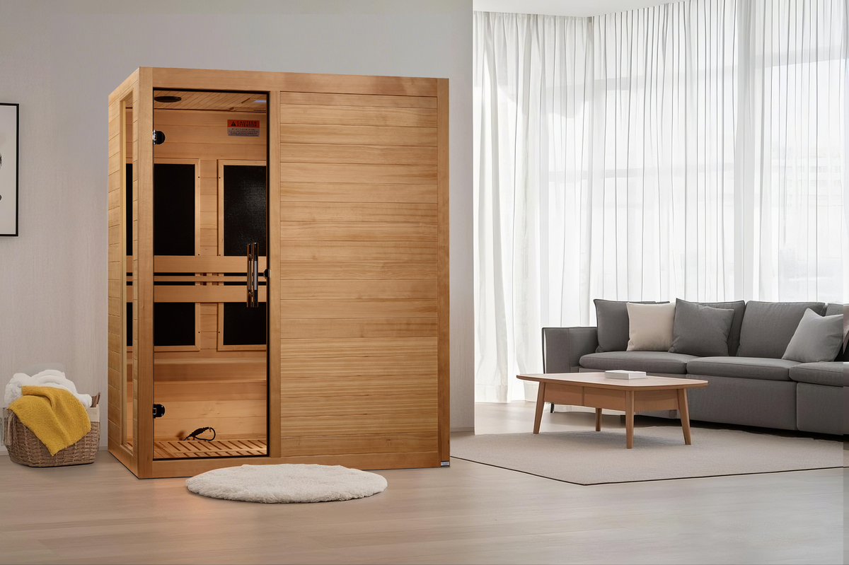 Dynamic Toscana 3-Person Indoor Far Infrared Sauna (Ultra Low EMF)