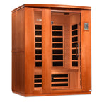 Dynamic Lugano 3-Person Indoor Infrared Sauna (Ultra Low EMF)