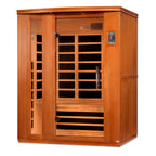 Dynamic Lugano 3-Person Indoor Infrared Sauna (Low EMF)