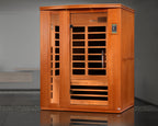 Dynamic Lugano 3-Person Indoor Infrared Sauna (Low EMF)