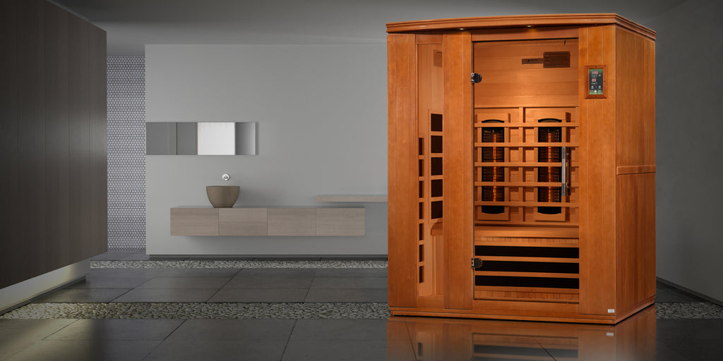 Dynamic Lugano 3-Person Indoor Infrared Sauna (Full Spectrum)