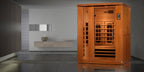 Dynamic Lugano 3-Person Indoor Infrared Sauna (Full Spectrum)