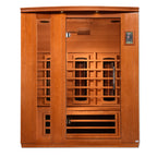 Dynamic Lugano 3-Person Indoor Infrared Sauna (Full Spectrum)