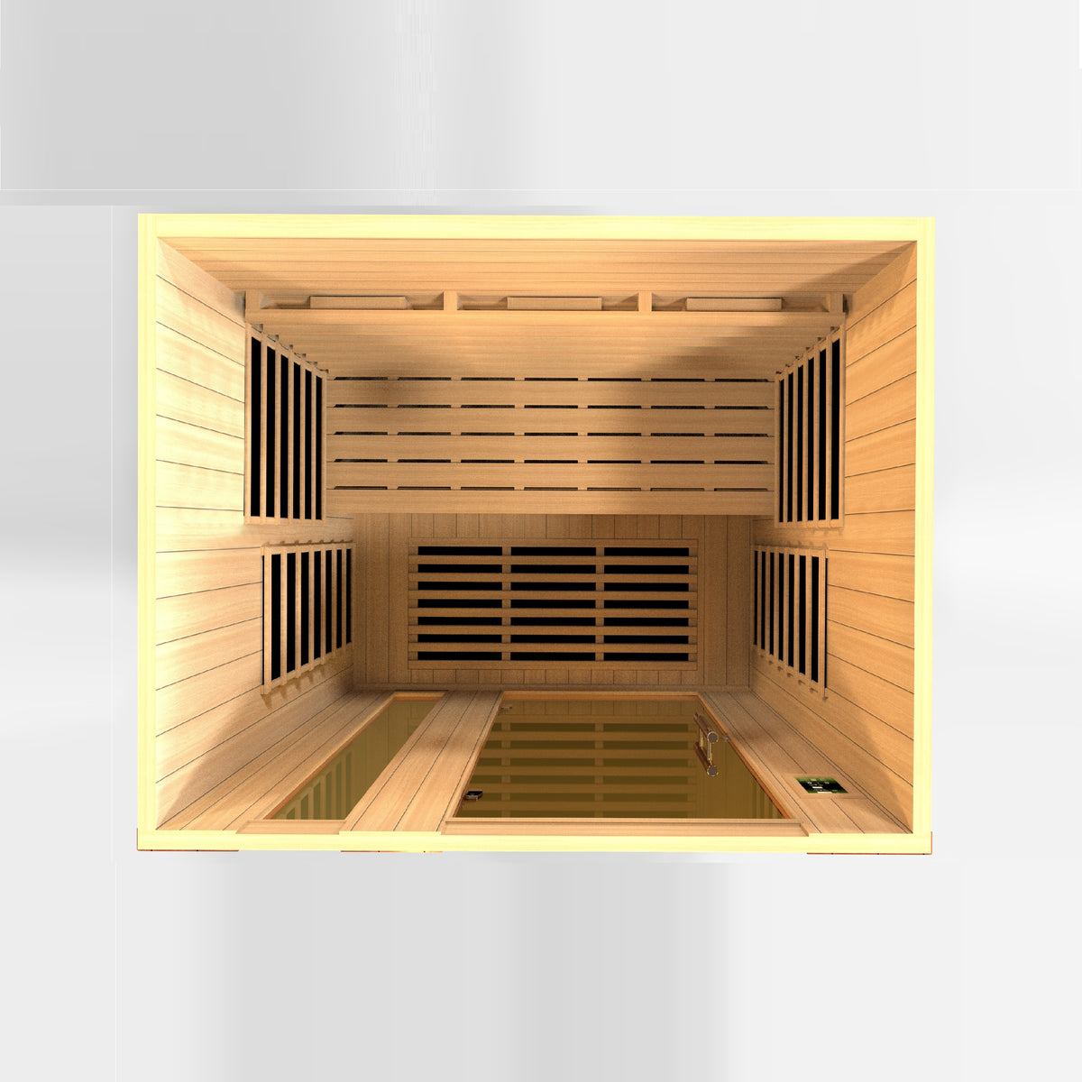Dynamic Lugano 3-Person Indoor Infrared Sauna (Full Spectrum)