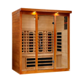 Dynamic Vila Grande 4-Person Indoor Infrared Sauna (Full Spectrum)