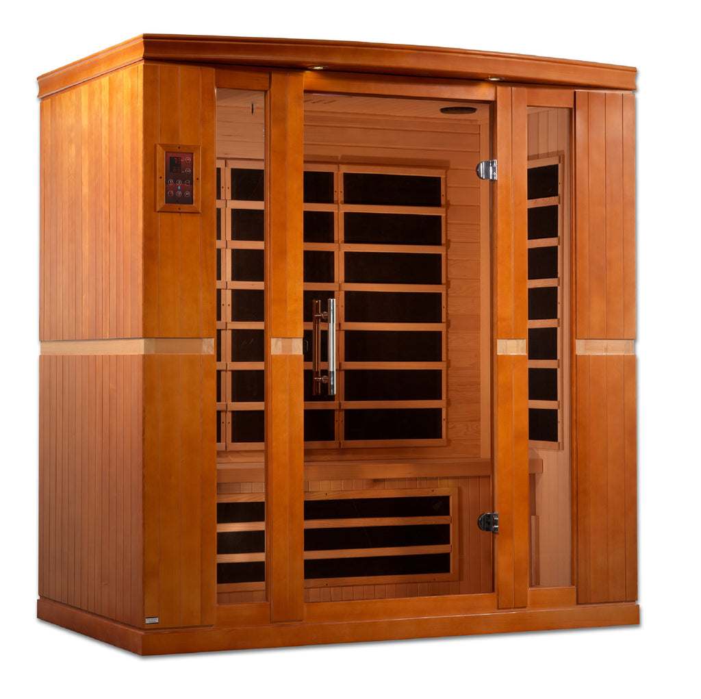 Dynamic Bergamo 4-Person Indoor Infrared Sauna (Low EMF)