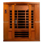 Dynamic Bergamo 4-Person Indoor Infrared Sauna (Low EMF)