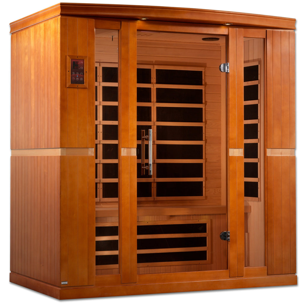 Dynamic Bergamo 4-Person Indoor Infrared Sauna (Ultra Low EMF)