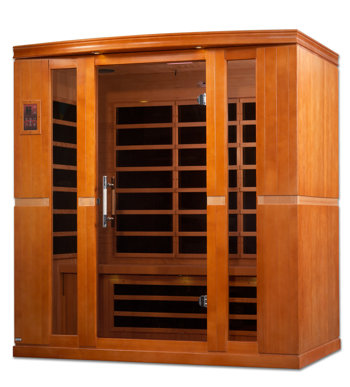 Dynamic Bergamo 4-Person Indoor Infrared Sauna (Ultra Low EMF)