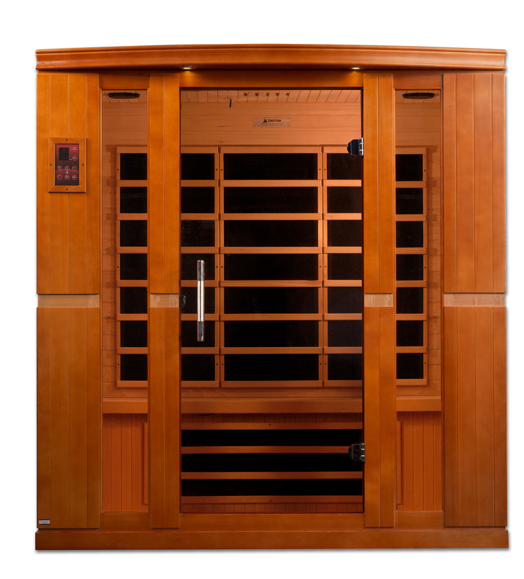 Dynamic Bergamo 4-Person Indoor Infrared Sauna (Ultra Low EMF)