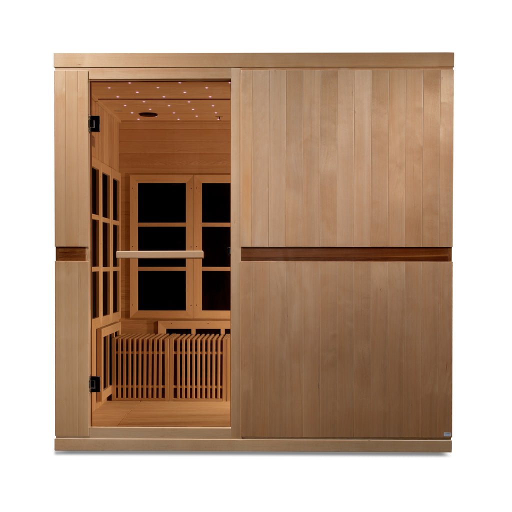 Golden Designs Catalonia 8-Person Indoor Infrared Sauna (Near Zero EMF)