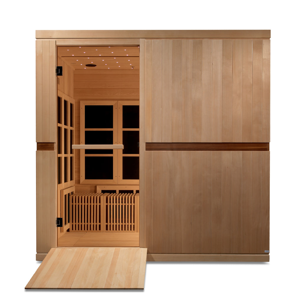Golden Designs Catalonia 8-Person Indoor Infrared Sauna (Near Zero EMF)