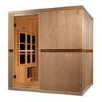 Golden Designs Catalonia 8-Person Indoor Infrared Sauna (Near Zero EMF)