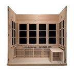 Golden Designs Catalonia 8-Person Indoor Infrared Sauna (Near Zero EMF)