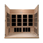 Golden Designs Catalonia 8-Person Indoor Infrared Sauna (Near Zero EMF)