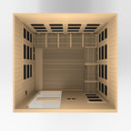 Golden Designs Catalonia 8-Person Indoor Infrared Sauna (Near Zero EMF)