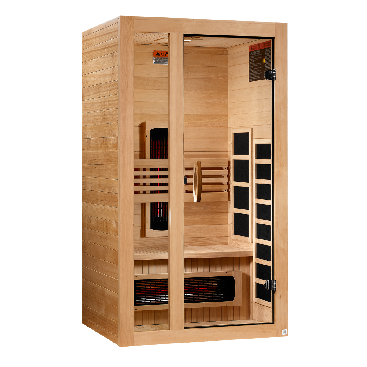 Dynamic Gracia 1-2 Person Indoor Infrared Sauna (Full Spectrum)