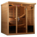 Golden Designs Monaco Limited Edition 6-Person Infrared Sauna (Near Zero EMF)
