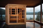 Golden Designs Monaco Limited Edition 6-Person Infrared Sauna (Near Zero EMF)
