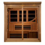 Golden Designs Monaco Limited Edition 6-Person Infrared Sauna (Near Zero EMF)