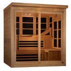 Golden Designs Monaco Limited Edition 6-Person Infrared Sauna (Near Zero EMF)