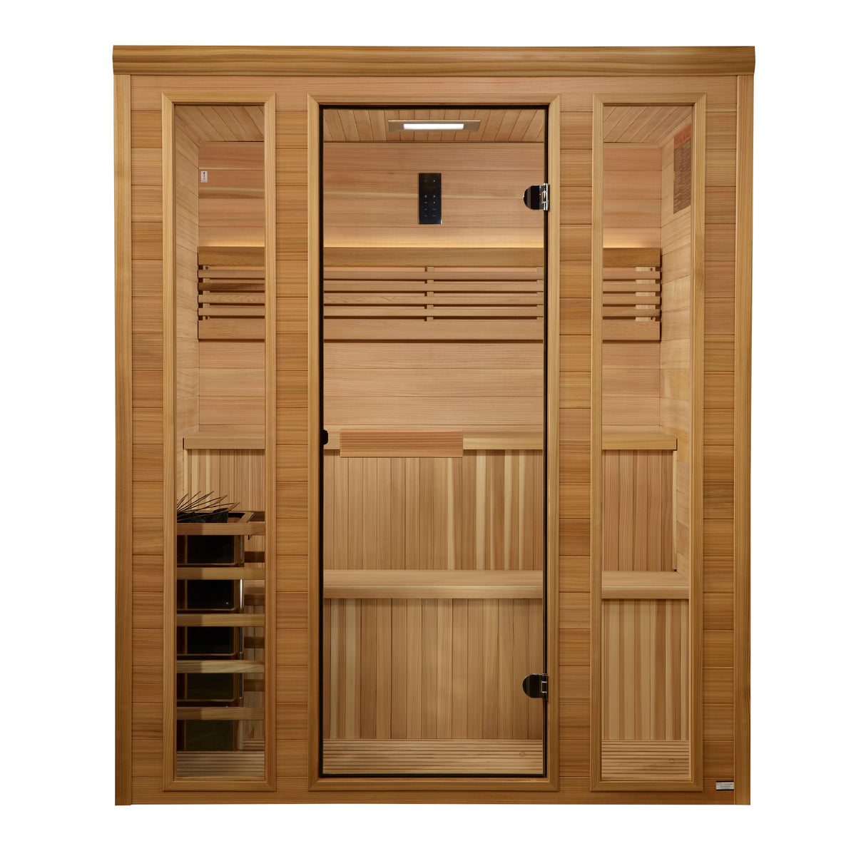 Golden Designs Engelberg 6-Person Indoor / Covered Outdoor Traditional Sauna
