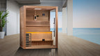 Golden Designs Hanko 2-Person Indoor / Covered Outdoor Traditional Sauna