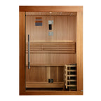 Golden Designs Sundsvall 2-Person Indoor / Covered Outdoor Traditional Sauna