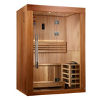 Golden Designs Sundsvall 2-Person Indoor / Covered Outdoor Traditional Sauna