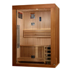 Golden Designs Sundsvall 2-Person Indoor / Covered Outdoor Traditional Sauna