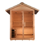 Golden Designs Arlberg 3-Person Outdoor Traditional Sauna