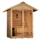 Golden Designs Arlberg 3-Person Outdoor Traditional Sauna